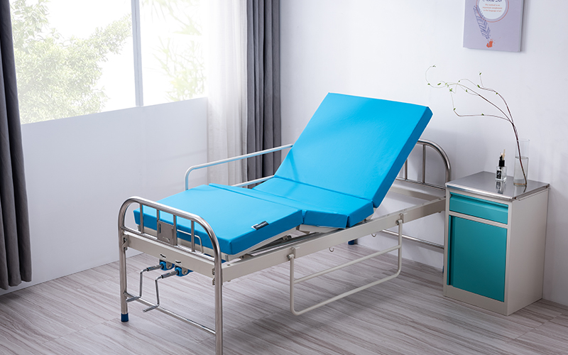 DZR-01-医疗垫-+SFD-B2007A-双摇护理床