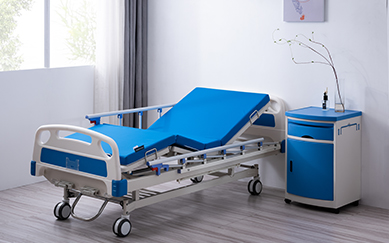 DZR-01-医疗垫-+-SFD-2201A-双摇护理床